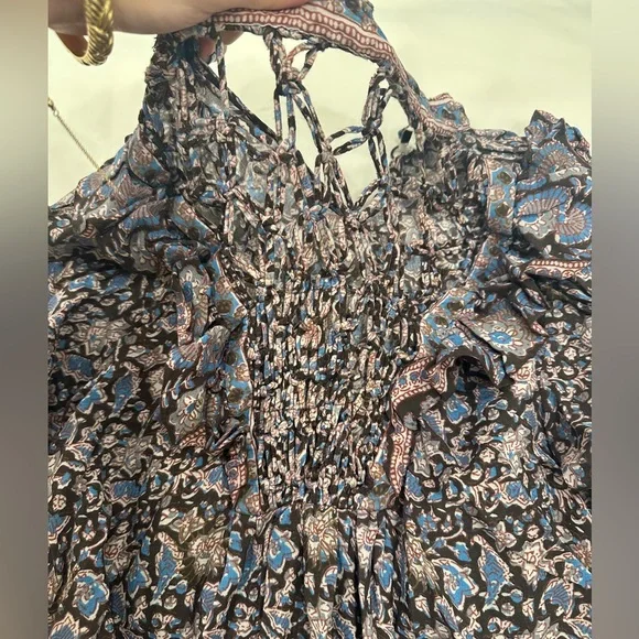 Sea New York Amaki Printed Puff Sleeve Top - Picture 6 of 8